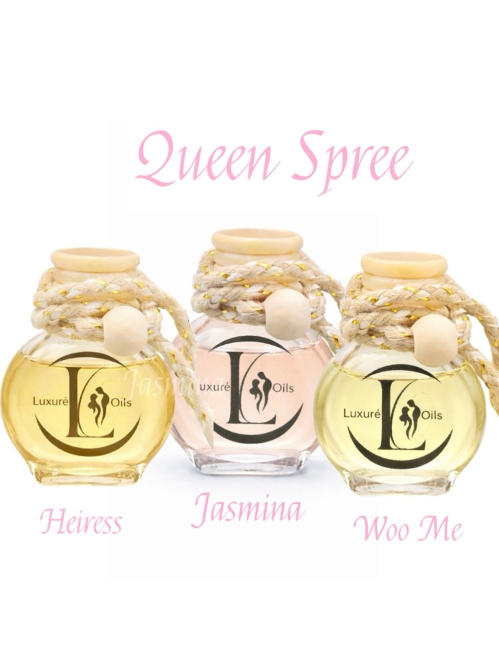 Queen Spree Set of 3 mini- 8ml bottle of oil for $15